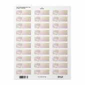 Elegante trendy geometrisch etiket (Full Sheet)