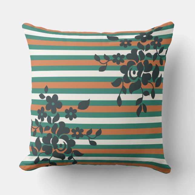 Elegante Trendy Grafisch  Kussen (Voorkant)