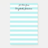 Elegante trendy kleuterschool leraren naam post-it® notes (Voorkant)