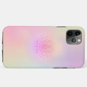 Elegante Trendy Koele Lotus Holografisch Case-Mate iPhone Case (Achterkant (horizontaal))