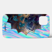 Elegante Trendy Mandala Holografisch Case-Mate iPhone Case (Achterkant (horizontaal))