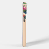 Elegante trendy waterverf perzikrozen monogram M  Case-Mate iPhone Case (Achterkant / Rechts)