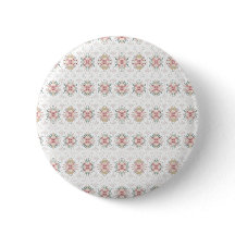 Elegante Tribal Floral Button