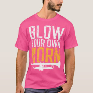 Elegante trompetspeler Jazzorkest Marching Band T-shirt