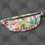 Elegante tropische bloem heuptasje<br><div class="desc">Deze schattige print ziet eruit als een  bloementropische print! Delen van roze,  paarse,  blauw,  groen,  geel,  sinaasappel en meer allemaal samen gemengd. Geweldig voor geschenken of producten. Roze Blauw Groen Modern  Bloemen Tropisch Fanny Pack.</div>