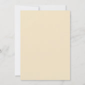 Elegante Tropische Bloemen Botanisch Ontwerp Weddi Save The Date (Achterkant)