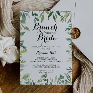 Elegante Tropische Brunch met de Bruiddouche Kaart
