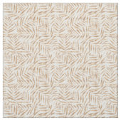 Elegante tropische gouden palmbladeren stof (Swatch)