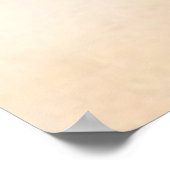 Elegante Tropische Kust Bruiloftsdans Poster (Hoek)