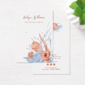 Elegante tropische oorbel display kaart (Bureau)