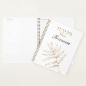 Elegante tropische palmbladeren Wedding Planner (Display)