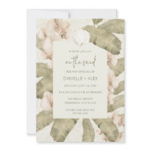 Elegante Tropische Strandbruiloft