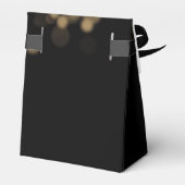 Elegante trouw goud lichtjes bedankdoosjes (Achterkant)