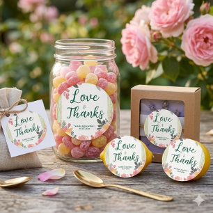 Elegante Trouw Ronde Sticker