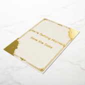 Elegante Trouw Uitnodiging | Save the Date Minimaa (Gedraaid)