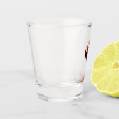 Elegante trouw-wijnglas-splash-shotglas shot glas (Links)