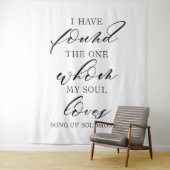 Elegante trouwachtergrond banner wandkleed (In situ)