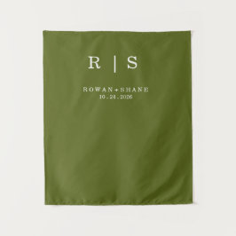 Elegante Trouwachtergrond Tapijt Wandkleed