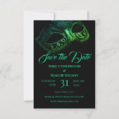 Elegante Trouwavond Save The Date (Voorkant)