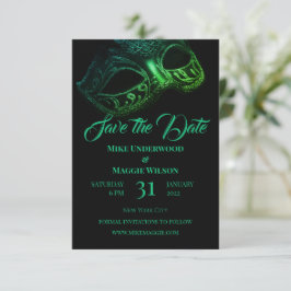 Elegante Trouwavond Save The Date