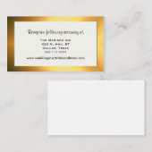 Elegante trouwbehuizingskaarten informatiekaartje (Voorkant / Achterkant)