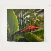 Elegante trouwbloem fotocabine achtergrond  wandkleed (Voorkant (horizontaal))