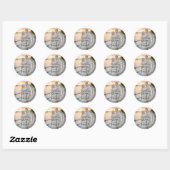 Elegante Trouwcadeau Bedankt Stickers (Vel)