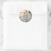 Elegante Trouwcadeau Bedankt Stickers (Tas)