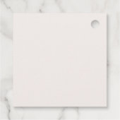 Elegante trouwcadeautags  bedankjes labels (Achterkant)