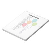 Elegante trouwchecklist notitieblok (Linkerzijde)