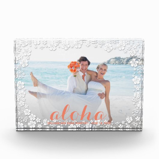 Elegante TROUWdag Fotoblokken (Voorkant)