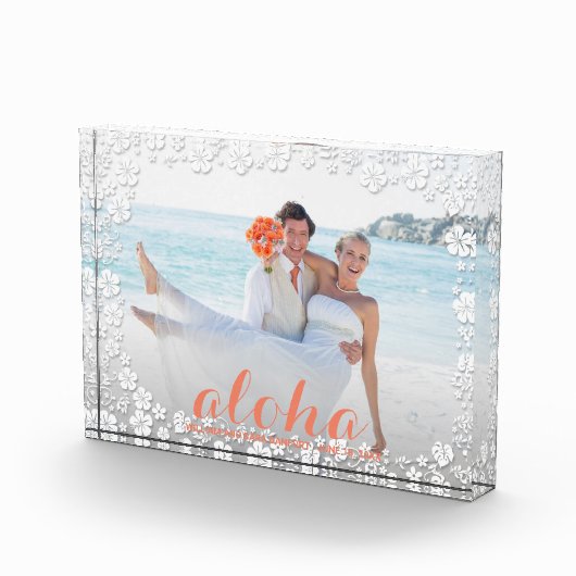 Elegante TROUWdag Fotoblokken (Rechts)