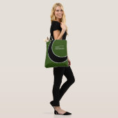 Elegante Trouwdag Met Gepersonaliseerde Fotografie Tote Bag (Op model)