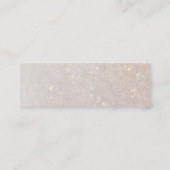 Elegante trouwdrank ticket voucher (Achterkant)