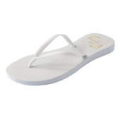 Elegante Trouwfeest Met Flip Flops (Schuin)