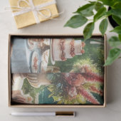 Elegante Trouwfeest Tafel Geschenken Bloemen Tissuepapier (Geschenk)