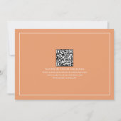 Elegante trouwfoto Bloemen Waterverf Save The Date (Achterkant)