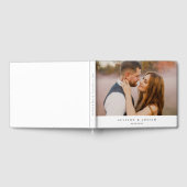 Elegante trouwfoto  gastenboek (Volledig)