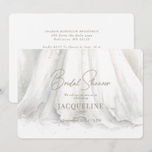 Elegante Trouwjurk Bruidsdouche