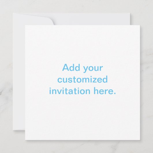 Elegante trouwjurk illustratie save the date (Achterkant)