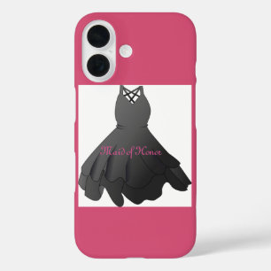 Elegante Trouwjurk Maid of Honor iPhone 16 Hoesje