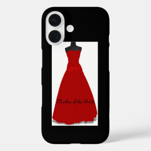 Elegante Trouwjurk Moeder van de Bruid iPhone 16 Hoesje
