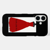 Elegante Trouwjurk Moeder van de Bruid Case-Mate iPhone Case (Achterkant (horizontaal))