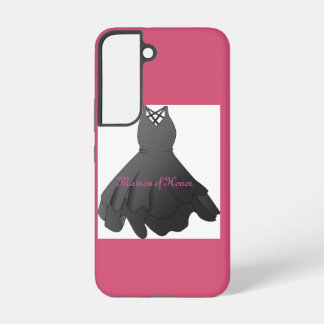 Elegante Trouwjurk Script Matrone van Eer Samsung Galaxy Hoesje