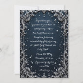Elegante Trouwkaart Design Kaart (Achterkant)