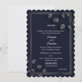 Elegante trouwkaarten save the date (Voorkant / Achterkant)