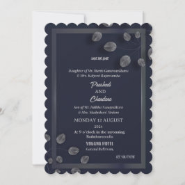 Elegante trouwkaarten save the date