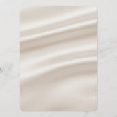 Elegante Trouwmenukaart | Modern Abstract Menu (Achterkant)