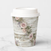 Elegante Trouwpapier cup Papieren Bekers (Voorkant)