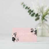 Elegante Trouwplanner Visitekaartje (Staand voorkant)